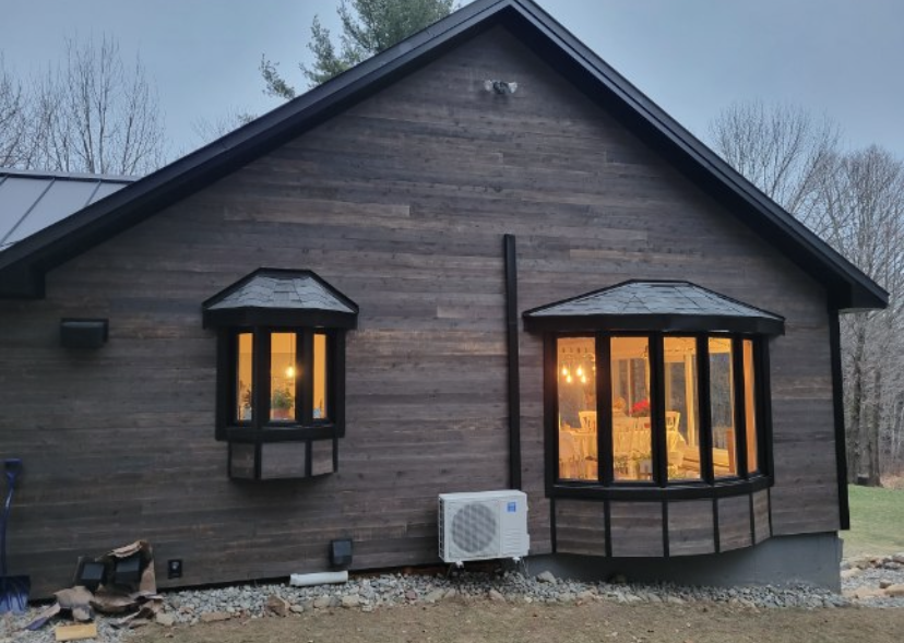 Revêtement aluminium style bois